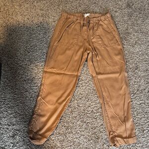 Nicole Miller Womens Brown Joggers